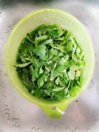 自制蒿子粑粑做法图解3)