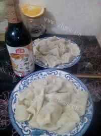 美味的肉三鲜饺子