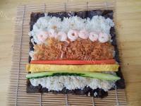 好吃的鲜虾肉松寿司的做法图解十二