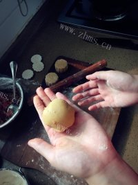 我的肉馅月饼做法图解5)