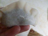 口感好的韭菜水饺做法图解6)