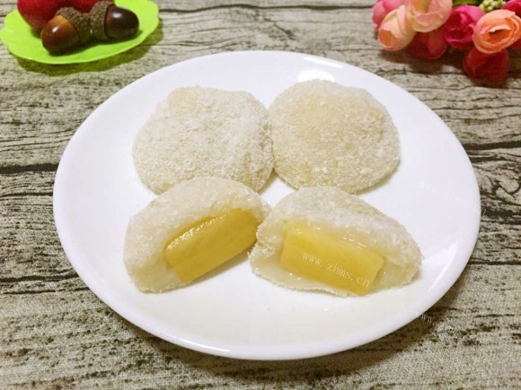 芳香四溢的芒果糯米糍