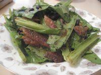 豆豉鱼油麦菜