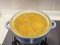 食欲满满的南瓜糯米粥做法图解6)