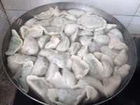 香气浓郁的韭菜鸡蛋饺子做法图解11)
