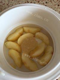 美味的水蜜桃糖水做法图解3)