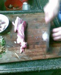 家常菜香菇炒猪肉做法图解1)