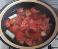 好吃的西红柿牛肉汤的做法图解五