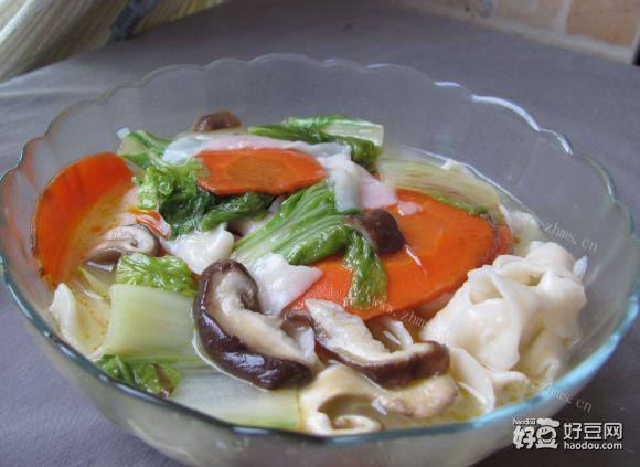 白菜香菇面