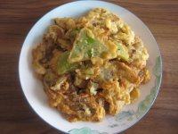 家常菜油炸平菇