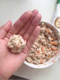 美味的香酥豆腐丸子做法图解11)