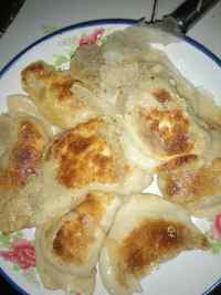 美味的煎饺子