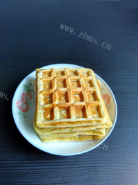 好吃的香甜华夫饼做法图解12)