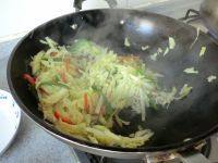 家常素炒大头菜做法图解3)