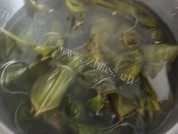 美味的肉粽子做法图解5)