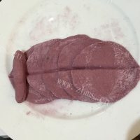 鲜美的紫薯玫瑰做法图解6)