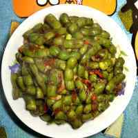 下酒菜香辣毛豆