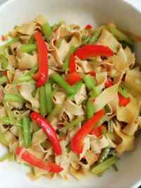 家常菜炒干豆腐