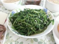 好吃的蒜蓉油麦菜做法图解6)
