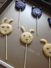 自制小动物饼干棒