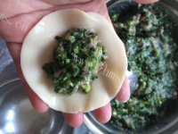 补血的韭菜猪肉水饺做法图解9)