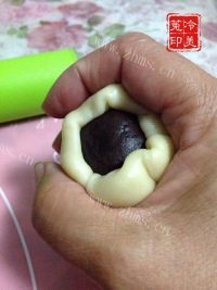 自制枣泥菊花酥做法图解24)