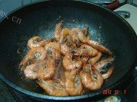 美味的油焖海虾