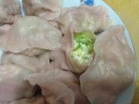 自己做的素馅水饺