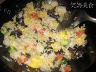 自己做的多彩蛋炒饭