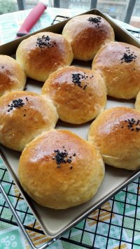 自制豆沙小餐包