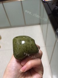 完美的艾叶青团做法图解7)