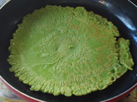 美味的韭菜煎饼