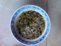 自己做的菠菜面条