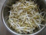 豆芽炒粉条做法图解1)