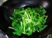 易做的清炒小白菜做法图解5)