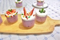 自制蓝莓慕斯蛋糕做法图解13)