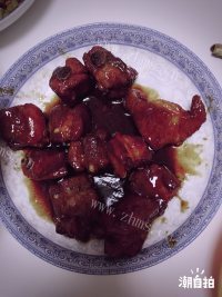 美味的蜜汁排骨做法图解1)