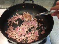 美味的茴香樱花虾炊饭做法图解4)