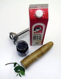 蓝莓山药（懒人版）做法图解1)