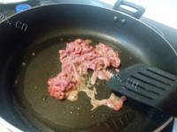 豆角炒牛肉做法图解7)