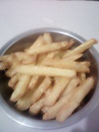 美味的炸薯条