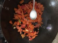 美味西红柿炒胡萝卜的做法图解八