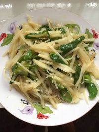 家常菜酸辣土豆丝