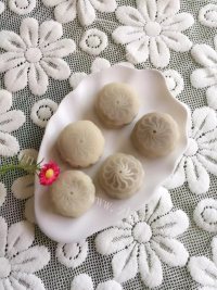 家常板栗馅儿冰皮月饼做法图解29)