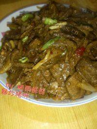 家常菜爆炒猪肝
