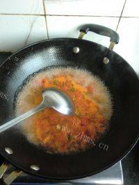 西红柿面片汤自制做法图解7)