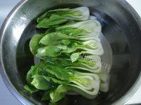 家常菜蚝油青菜做法图解3)