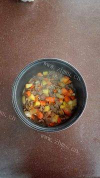 自己做的羊肉手抓饭做法图解9)
