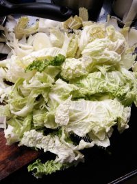 炒白菜做法图解2)
