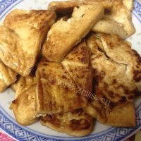 家常菜香煎豆腐